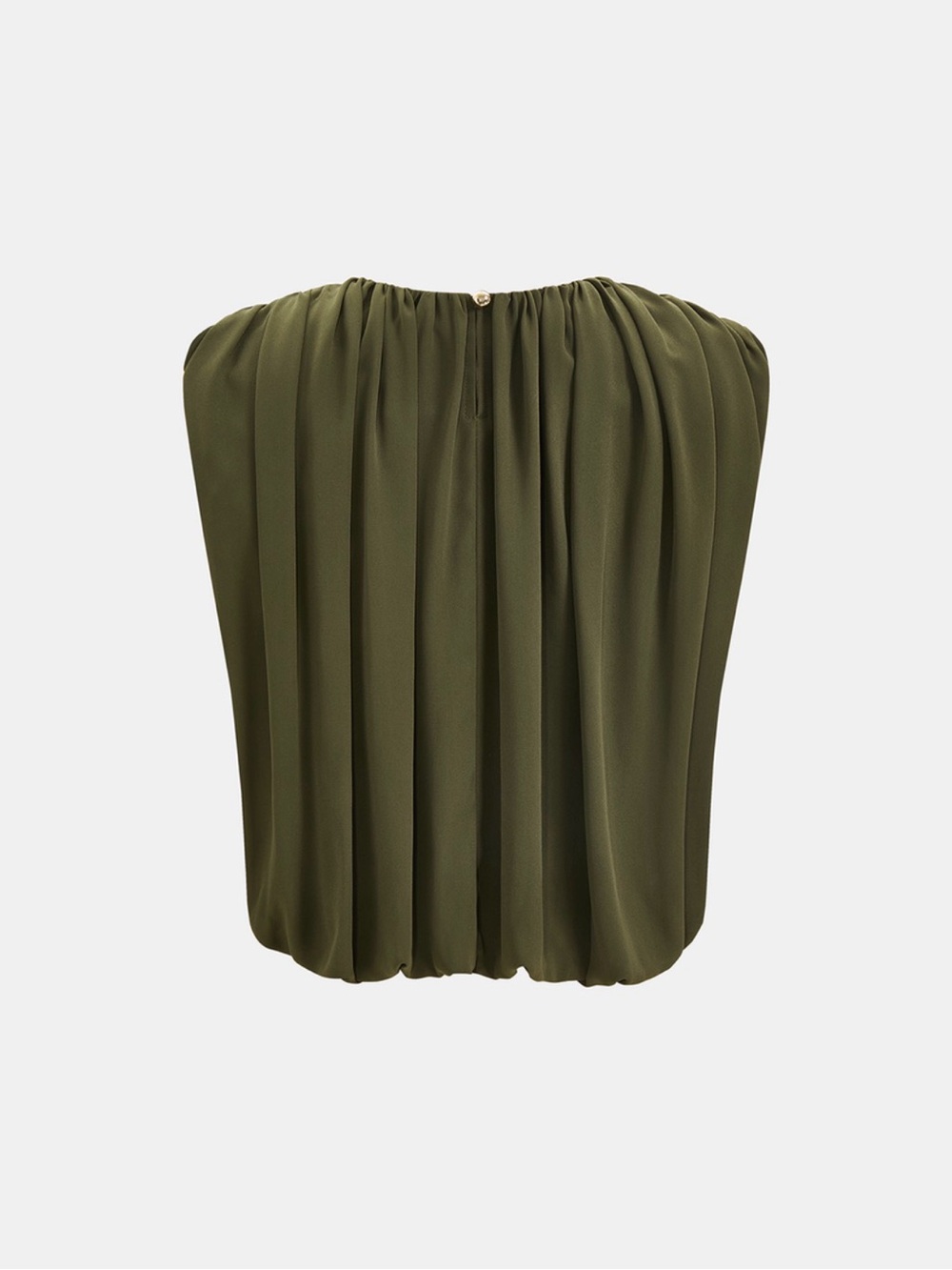 Sleeveless Pleated Top & Skirt - Picture 3 of 7
